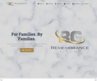 Remembrancegroup.com(Remembrance Group) Screenshot