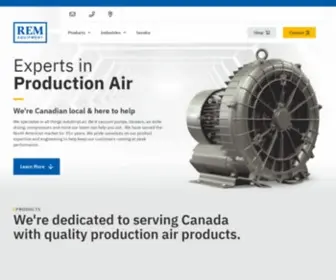 Remequip.com(REM Equipment Inc) Screenshot
