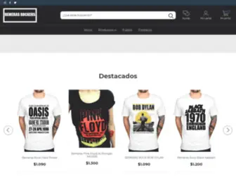 Remerasrockers.com.ar(REMERAS ROCKERS) Screenshot