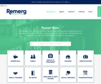 Remerg.com(Home Page) Screenshot