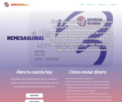 RemesaGlobal.com(RemesaGlobal) Screenshot