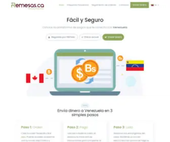 Remesas.ca(Remesas) Screenshot