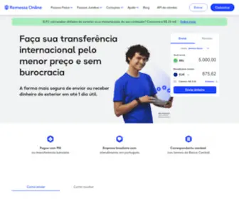 Remessaonline.com.br(Remessa Online) Screenshot