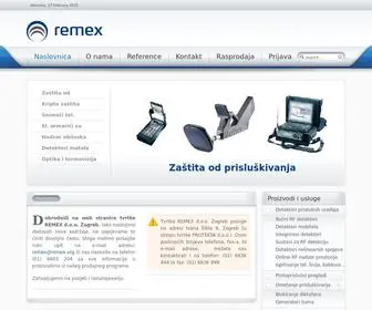 Remex.org(REMEX d.o.o) Screenshot