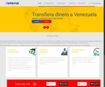 Remexas.com(Remesas a Venezuela) Screenshot