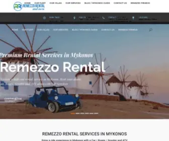 Remezzorental.com(Rent a Car) Screenshot