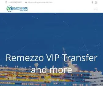 Remezzoviptransfer.com(Transfer & Tours in Athens) Screenshot