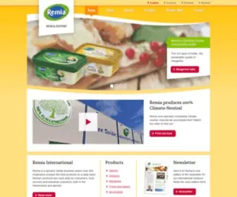 Remia.com(Remia International) Screenshot