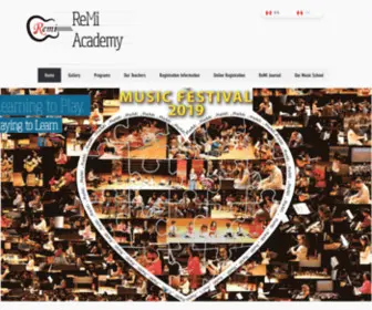 Remiacademy.com(ReMi Academy) Screenshot