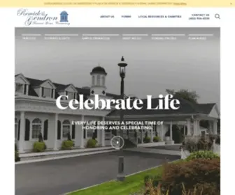 Remickgendron.com(Remick & Gendron Funeral Home) Screenshot