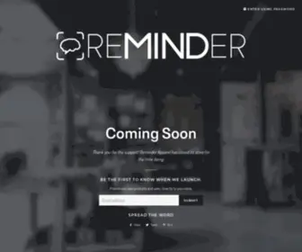 Reminderapparel.com(Reminder Apparel) Screenshot