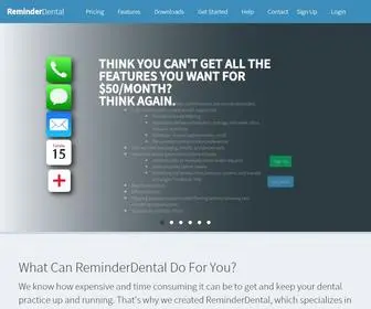 Reminderdental.com(ReminderDental) Screenshot