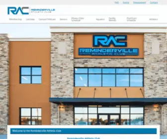 Remindervillerac.com(Reminderville Athletic Club) Screenshot