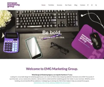 Reminderwebdesign.com(Web Design & Marketing Agency. EMG Marketing) Screenshot