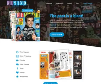 Remindmagazine.com(ReMIND Magazine) Screenshot