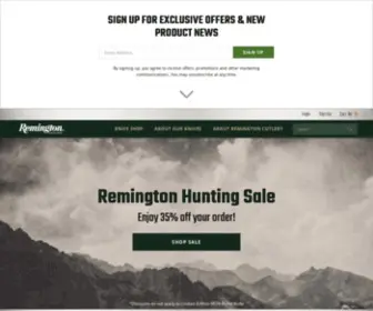 Remingtoncutlery.com(Remington Cutlery) Screenshot