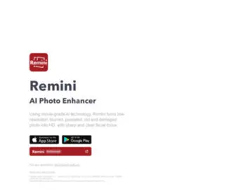 Remini.ai(AI Photo Enhancer) Screenshot