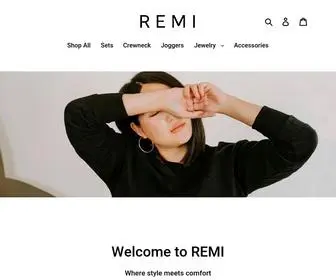 Remithelabel.com(REMI the label) Screenshot