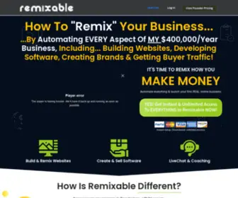 Remixable.net(Remixable) Screenshot