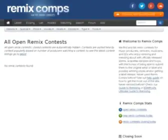 Remixcomps.com(Find A Remix Contest) Screenshot