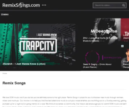 Remixsongs.com(Remixsongs) Screenshot