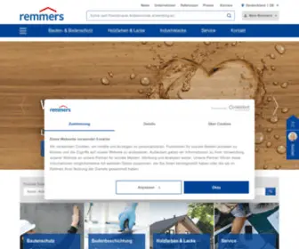 Remmers.com(Remmers Baustofftechnik) Screenshot