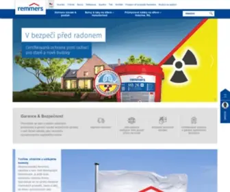 Remmers.cz(Barvy, laky a systémy pro ochranu dřeva, staveb a podlah) Screenshot