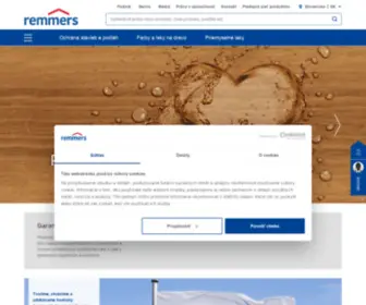 Remmers.sk(Farby, laky a systémy na ochranu dreva, stavieb a podláh) Screenshot
