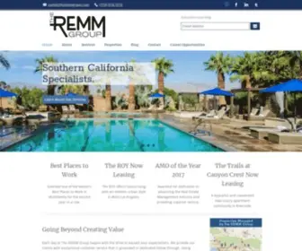 RemmGroup.com(The REMM Group) Screenshot