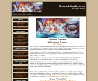 Remnant-Prophecy.com(Seminars and Courses) Screenshot