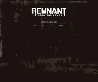 Remnantgame.com(Remnant: From the Ashes) Screenshot