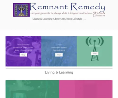 Remnantremedy.com(Remnant Remedy) Screenshot