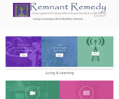 Remnantremedy.net(Remnant Remedy) Screenshot