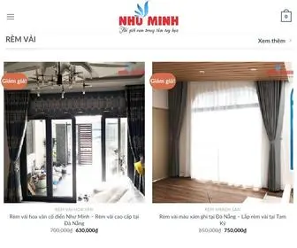 Remnhuminh.com(Màn rèm cửa đẹp) Screenshot