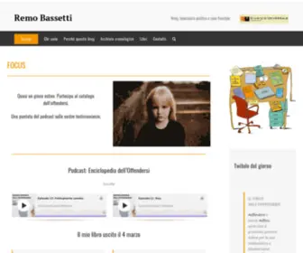 Remobassetti.it(Wrog, laboratorio politico e zona freestyle) Screenshot