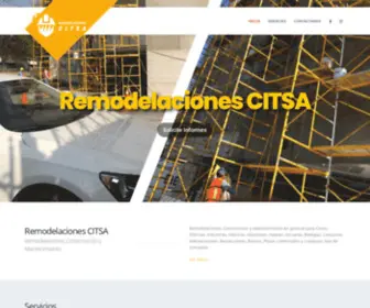 Remodelacionescitsa.com(Remodelaciones y ampliaciones de casas) Screenshot