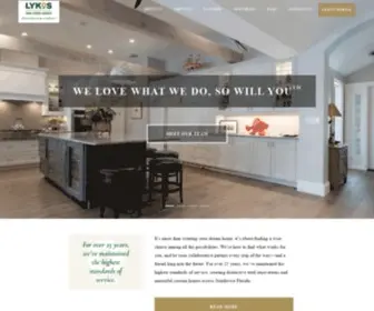 Remodelingnaples.com(The Lykos Group) Screenshot
