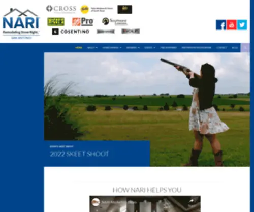 Remodelsanantonio.org(NARI San Antonio) Screenshot