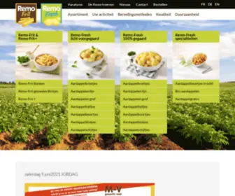 Remofrit.be(Pommes de têrres) Screenshot
