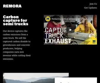 Remoracarbon.com(Remora) Screenshot