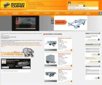 Remorques-Tournier.com(Remorques Tournier) Screenshot