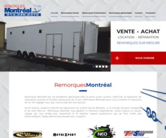 Remorquesmontreal.com(Accueil) Screenshot