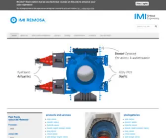 Remosa-Valves.com(IMI Remosa) Screenshot