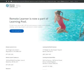 Remote-Learner.net(Moodle Learning Management System) Screenshot