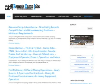 Remotecampjobs.net(Remote Camp Jobs) Screenshot