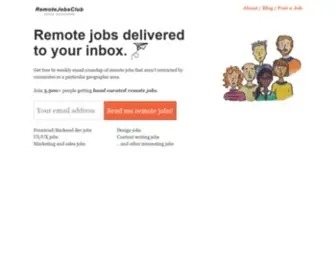 Remotejobsclub.com(Remote Jobs Club) Screenshot