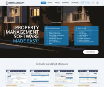 Remotelandlord.com(Property Management Software) Screenshot