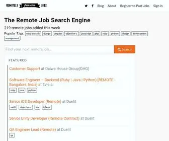 Remotelyawesomejobs.com(Remote Jobs) Screenshot