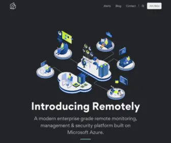 Remotelyrmm.com(Remote Management & Monitoring Software) Screenshot