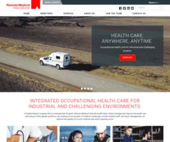 Remotemedical.com(Remote Medical International) Screenshot
